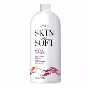 Avon Skin So Soft Soft & Sensual Body Lotion, Bonus size 33.8 fl.oz